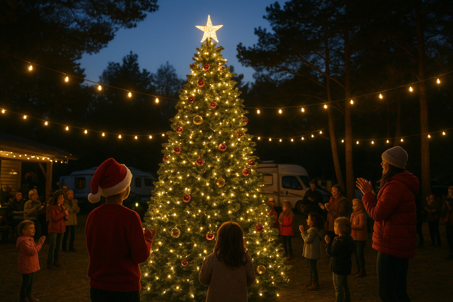 ¡Encendido de luces!